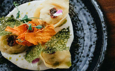 We loved the burrata dish, one of the 18 dishes part of this experience.