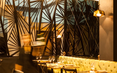 We love the classic design of the dining room. The restaurant is small, giving it a cozy vibe.